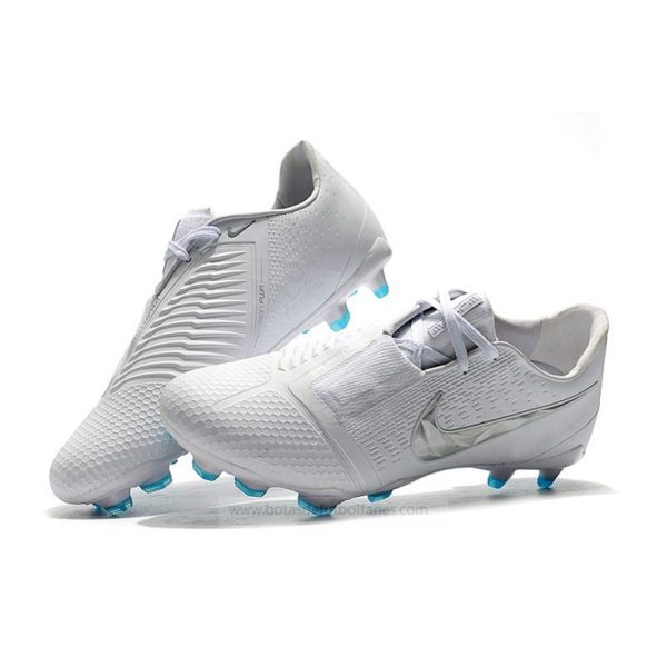 Nike Phantom Venom Elite FG Blanco Plata